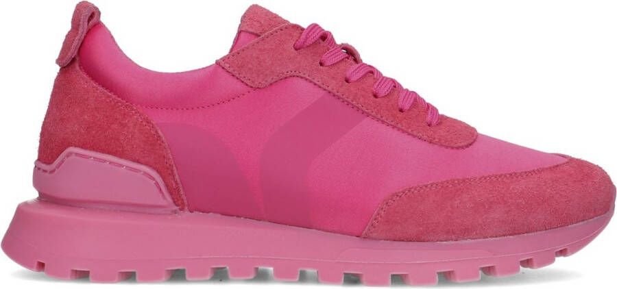 Sacha Dames Roze suède sneaker