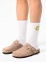 Sacha Dames Taupe suède clogs met gesp - Thumbnail 2