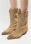 Sacha Dames Taupe su�de cowboylaarzen - Thumbnail 1