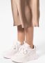 Sacha Dames Witte leren chunky sneakers met croco details - Thumbnail 1