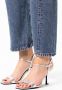 Sacha Dames Zilveren metallic sandalen met hak - Thumbnail 2