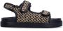 Sacha Dames Zwart met beige sandalen - Thumbnail 2