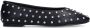 Sacha Dames Zwarte ballerina's met studs - Thumbnail 2