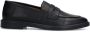 Sacha Dames Zwarte leren penny loafers - Thumbnail 2