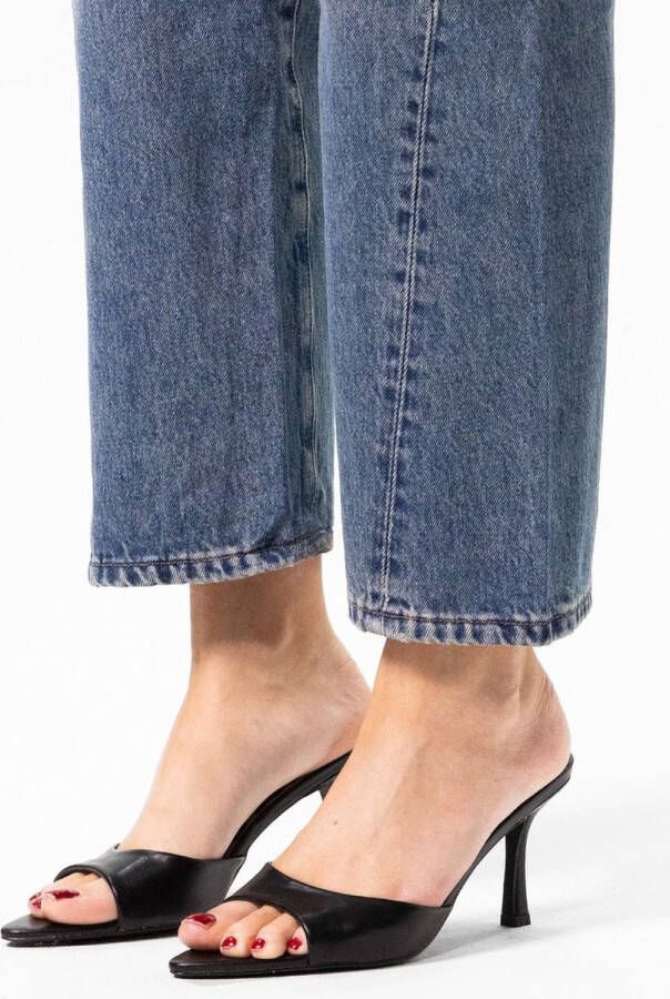 Sacha Dames Zwarte muiltjes met hak