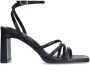 Sacha Dames Zwarte sandalen met hak - Thumbnail 2