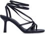 Sacha Dames Zwarte sandalen met hak - Thumbnail 2