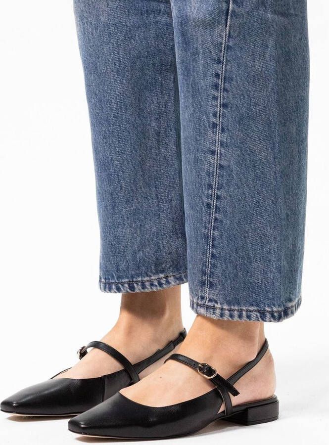 Sacha Dames Zwarte slingbacks