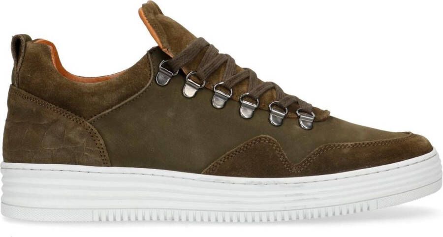 Sacha Heren Khaki suède sneakers