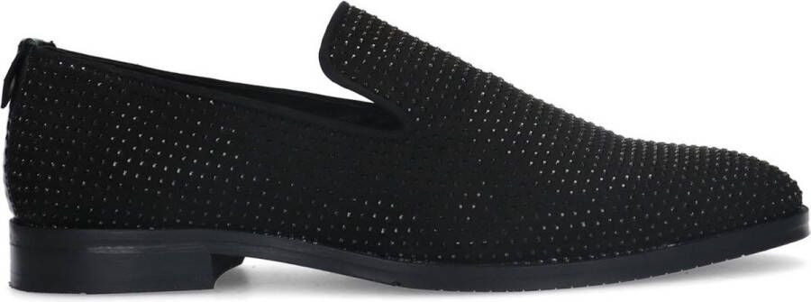 Sacha Heren Zwarte loafers met strass