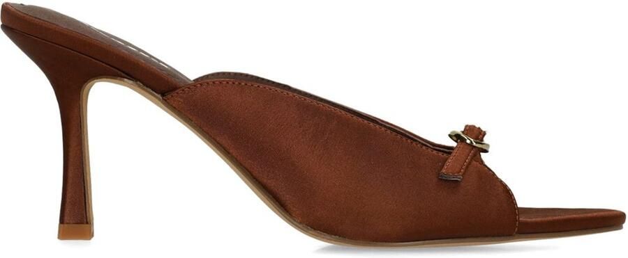 Sacha Dames Bruine muiltjes met gesp