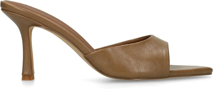 Sacha Dames Bruine muiltjes met hak