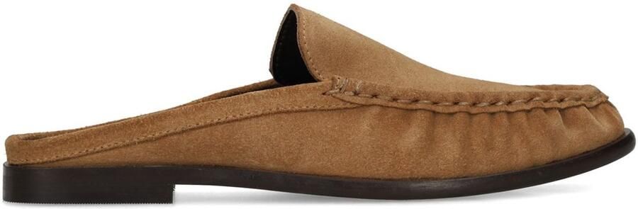 Sacha Dames Bruine suède instappers