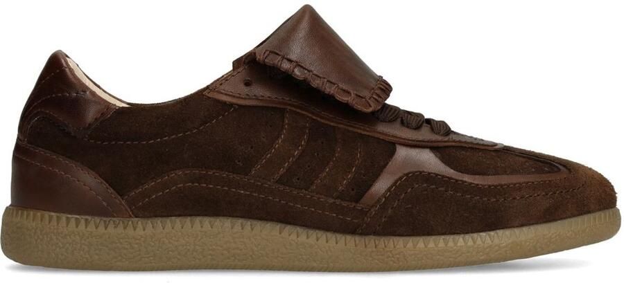 Sacha Dames Bruine suède sneakers