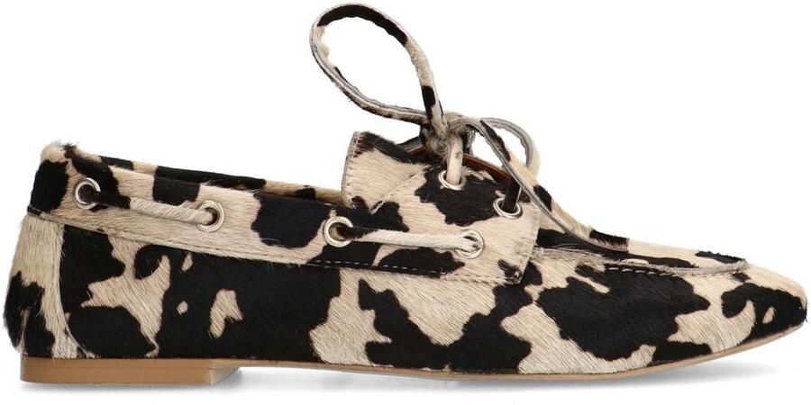 Sacha Dames Cow print bootschoenen