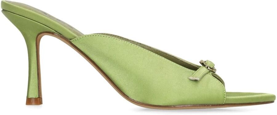 Sacha Dames Groene muiltjes met gesp