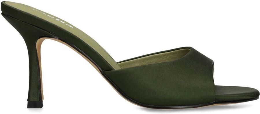 Sacha Dames Groene muiltjes met hak