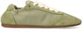 Sacha Dames Groene sneakers met kanten veters - Groen