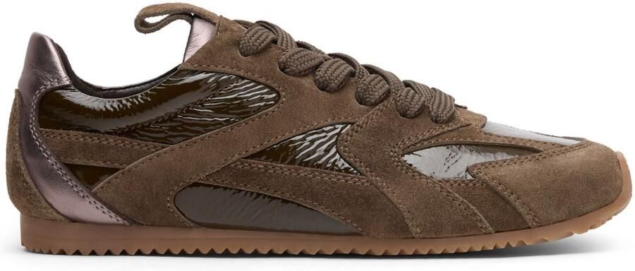 Sacha Dames Groene suède sneakers