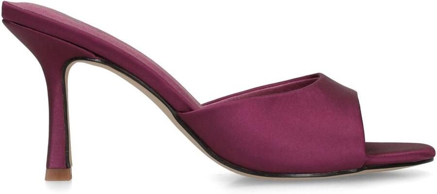 Sacha Dames Paarse muiltjes met hak