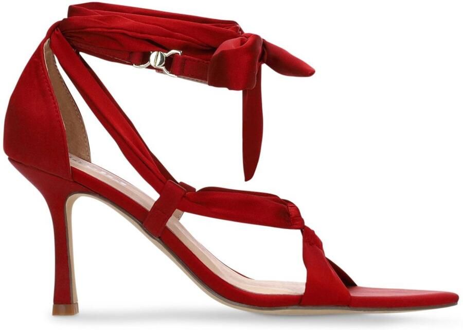 Sacha Dames Rode sandalen met hak