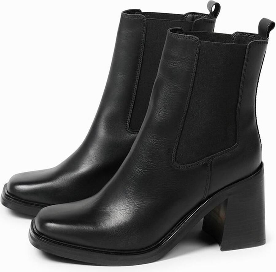 Sacha Dames Zwarte enkellaarsjes met hak - Foto 2