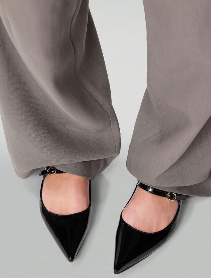 Sacha Dames Zwarte lak ballerina's - Foto 2