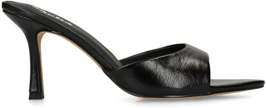 Sacha Dames Zwarte muiltjes met hak