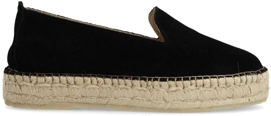 Sacha Dames Zwarte suède espadrilles - Foto 4