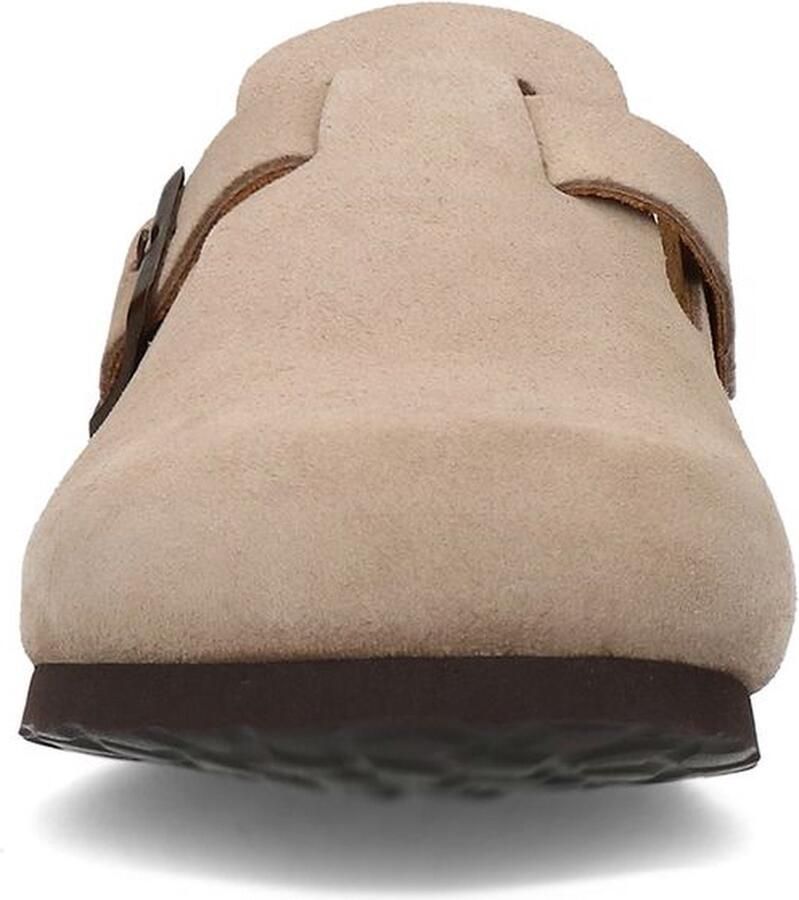 Sacha Heren Beige suède clogs - Foto 2