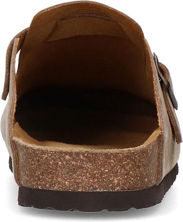 Sacha Heren Beige suède clogs - Foto 3