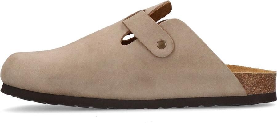 Sacha Heren Beige suède clogs - Foto 6