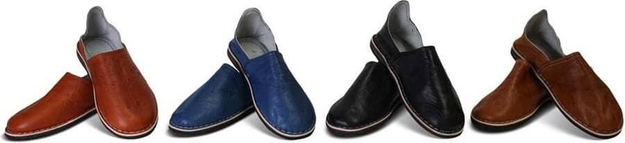 Safaary Marokkaanse babouches Heren Bruin - Foto 6