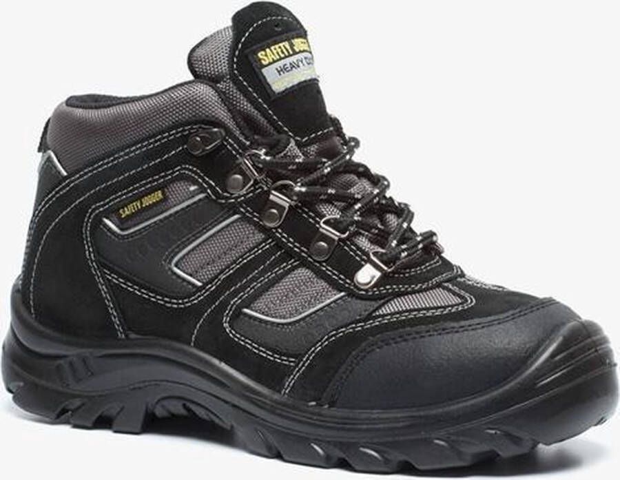 Safety jogger climber leren werkschoenen S3 Zwart Maat Uitneembare zool43 - Foto 2