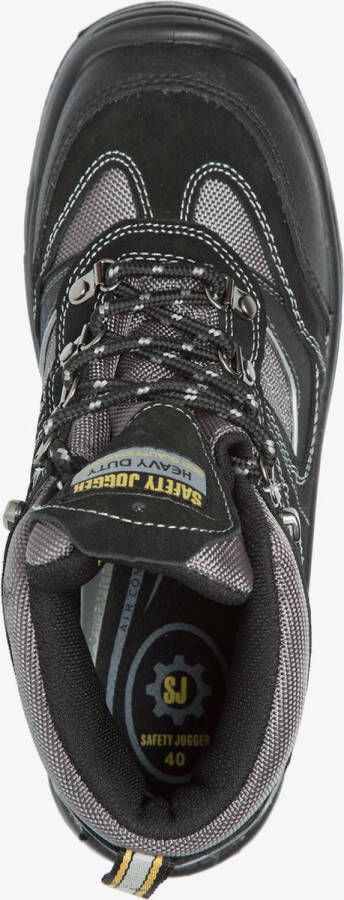 safety jogger climber leren werkschoenen S3 Zwart Uitneembare zool
