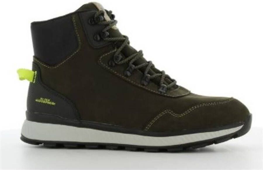 safety jogger Street Hoge Wandelschoen Waterproof met extra grip Khaki