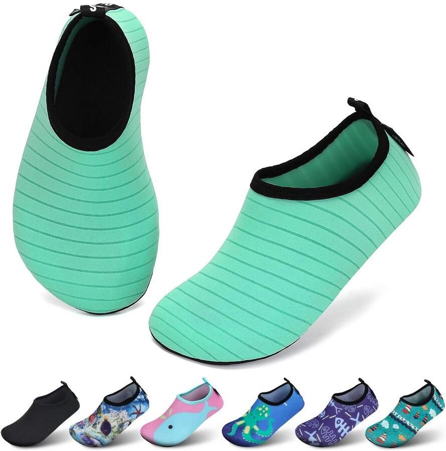 SAGUARO Children's Swimming Shoes Swimming Shoes Quick Drying Outdoor Aqua Shoes Pool Yoga 21-35