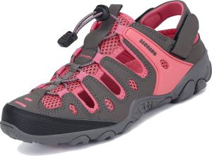 SAGUARO Outdoorsandalen Zomersandalen Outdoor trekkingsandalen Antislip sportsandalen Roze
