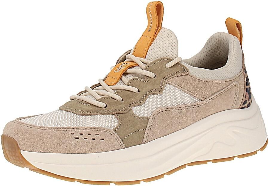 Salamander F31-ARO60-1469 Damestrainers 5282-Beige-Dier-Print