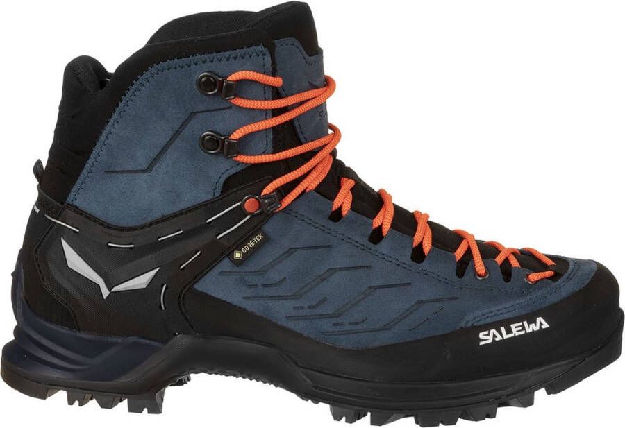Salewa Mountain Trainer Mid Goretex Bergschoenen Blauw Man