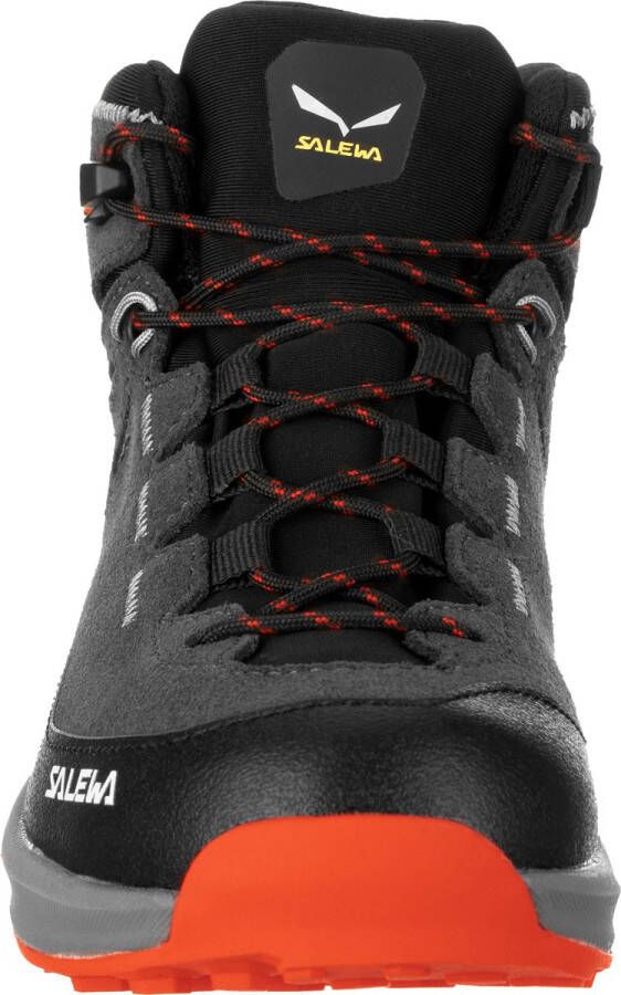 Salewa Kid's MTN Trainer 2 Mid PTX Wandelschoenen zwart grijs