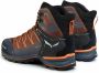 Salewa Mtn Trainer Lite Mid Goretex Bergschoenen Oranje Blauw 1 2 Man - Thumbnail 1
