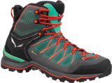 Salewa Mtn Trainer Lite Mid Goretex Wandelschoenen Groen Rood 1 2 Vrouw - Multicolor