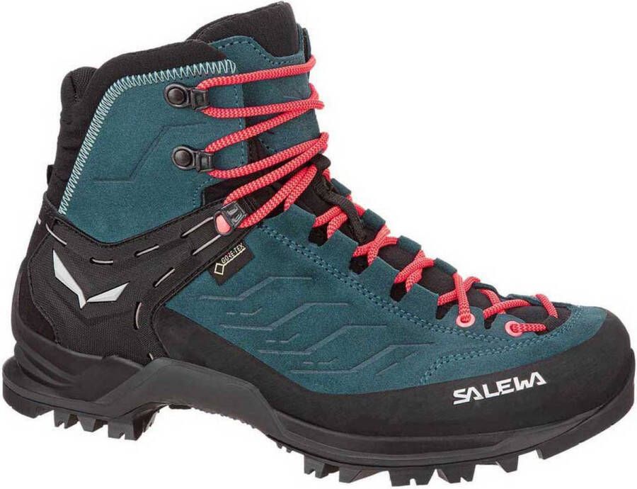 Salewa Mountain Trainer Mid Goretex Wandelschoenen Blauw Zwart Vrouw