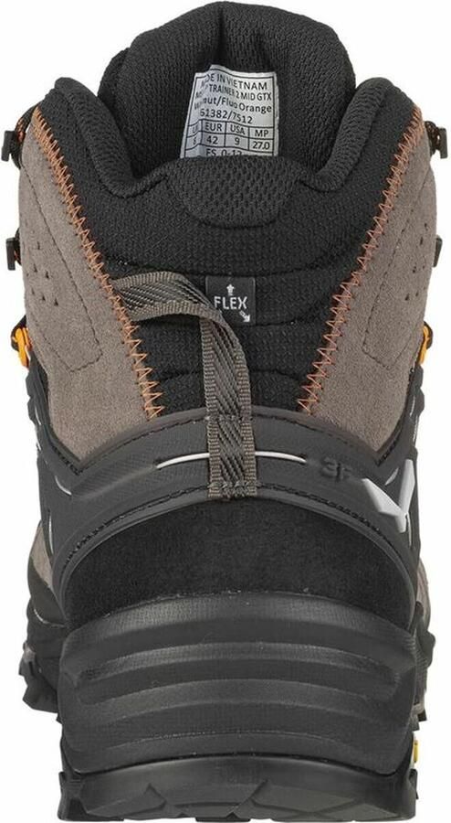 Salewa Alp Trainer 2 Mid GTX Wandelschoenen Heren Wallnut Fluo Orange - Foto 3