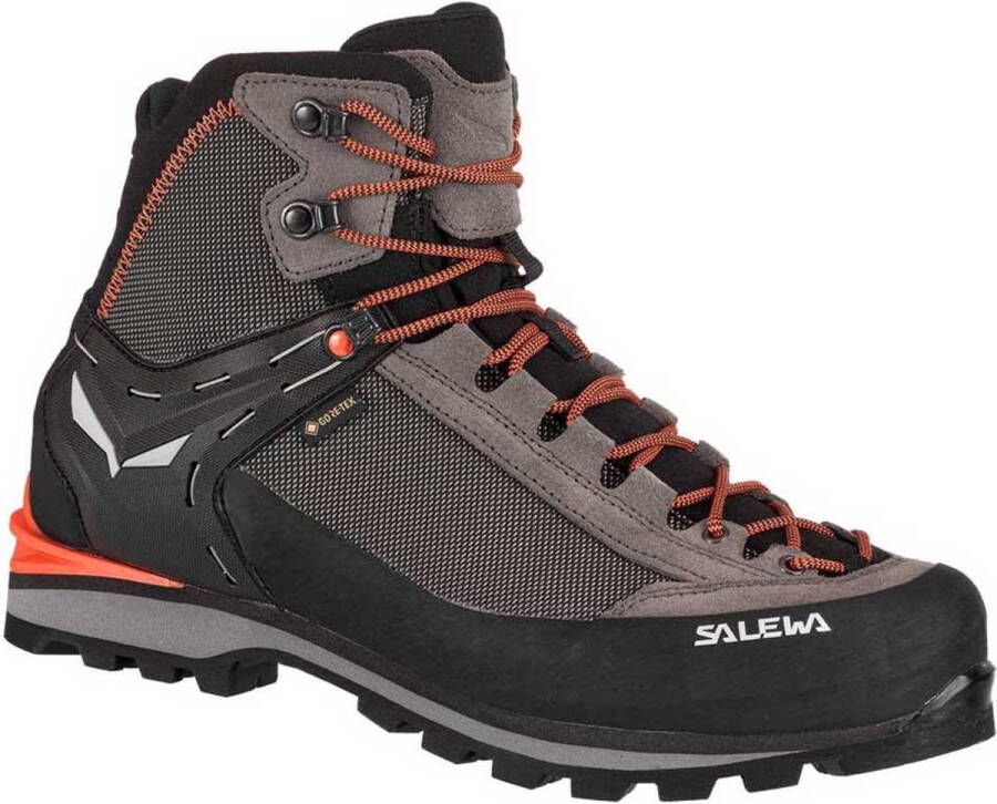 Salewa Crow Goretex Bergschoenen Beige Grijs Man