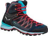 Salewa Women's Mountain Trainer Lite Mid GTX Wandelschoenen zwart blauw - Blauw