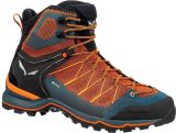 Salewa Mtn Trainer Lite Mid Goretex Bergschoenen Oranje Blauw 1 2 Man - Oranje