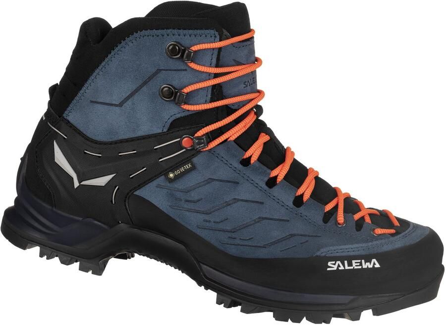 Salewa Mountain Trainer Mid Goretex Bergschoenen Blauw 1 2 Man