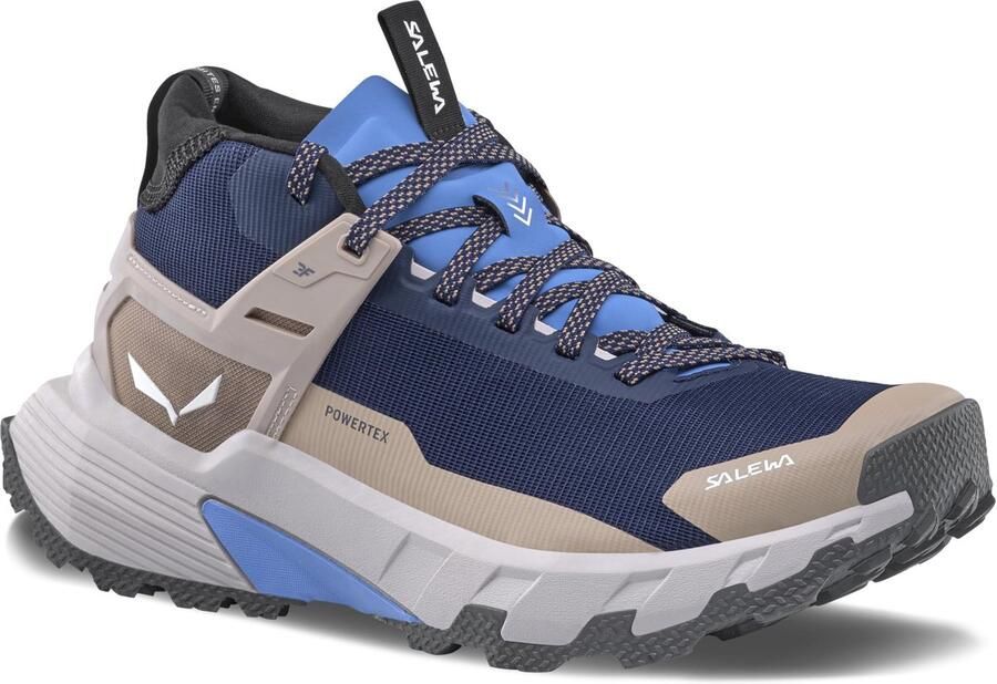 Salewa Women's Pedroc 2 Mid PTX Wandelschoenen blauw